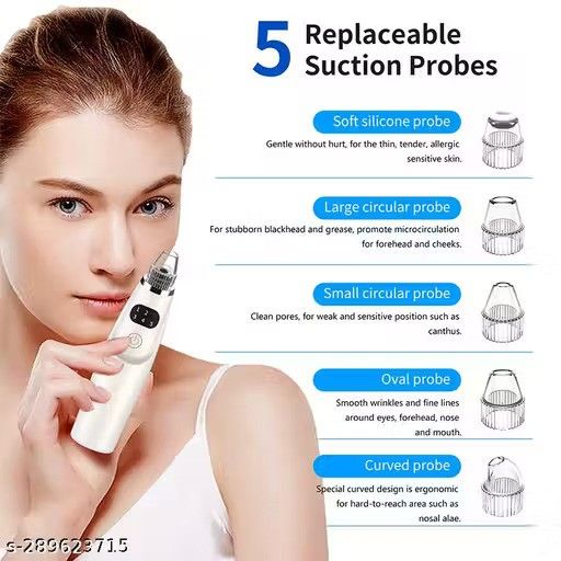 Blackhead Remover Machine – Derma Suction Pore Cleanser for Face
